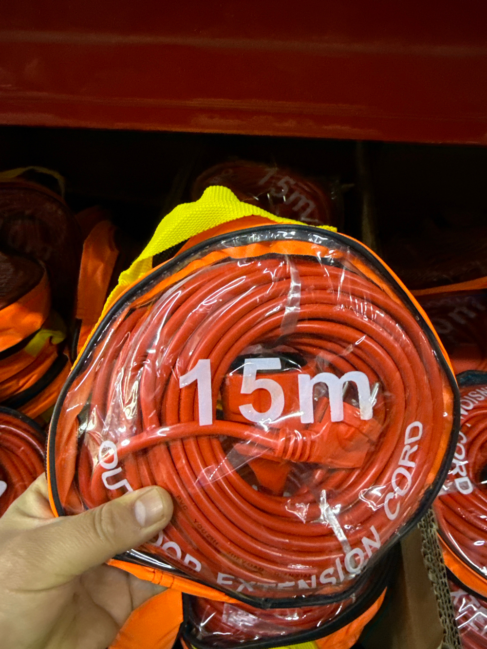 удлинитель оранжевый 15м