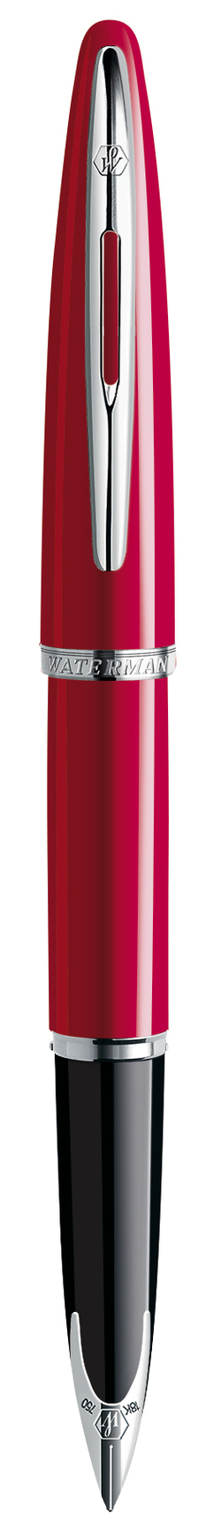 Перьевая ручка Waterman Carene, цвет: Glossy Red Lacquer ST