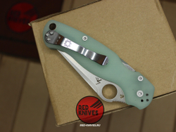 Нож Spyderco Paramilitary 2 Tanto G10 - натурал Г10 рукоять, клинок сатин RK/484