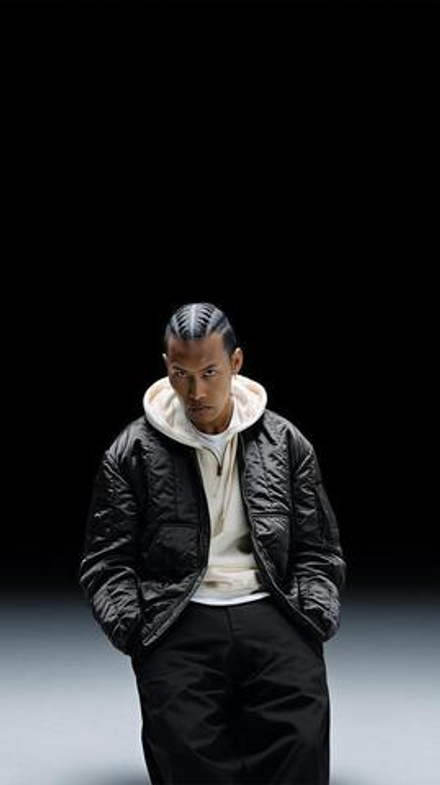 Hoodiember black / pocket