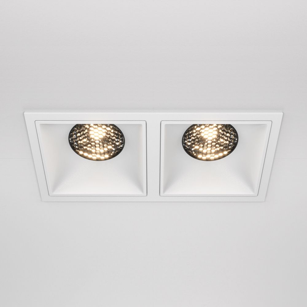 Светильник встраиваемый светодиодный Maytoni   DL043-02-15W3K-SQ-W