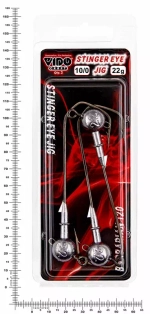 Джиг некрашеный Stinger Eye Jig, крючок Vido Craft VD-079 10/0 (3шт/уп)