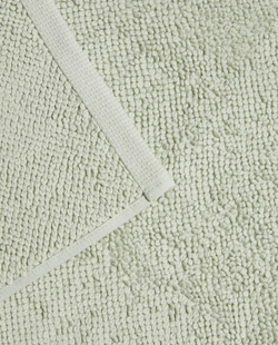 Zara Home - Гладкий нескользящий коврик для ванной, зеленый, 50x70 см