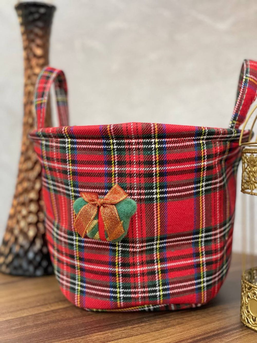 Органайзер Корзина Круг Новый Год ЛИКВИ!