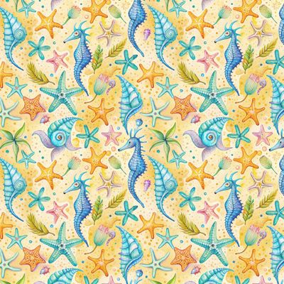 Паттерн морской конёк