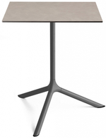 Стол ламинированный обеденный складной Scab Design Tripe Maxi Folding, антрацит, тортора шпатель