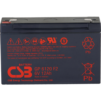 Аккумулятор CSB GP6120