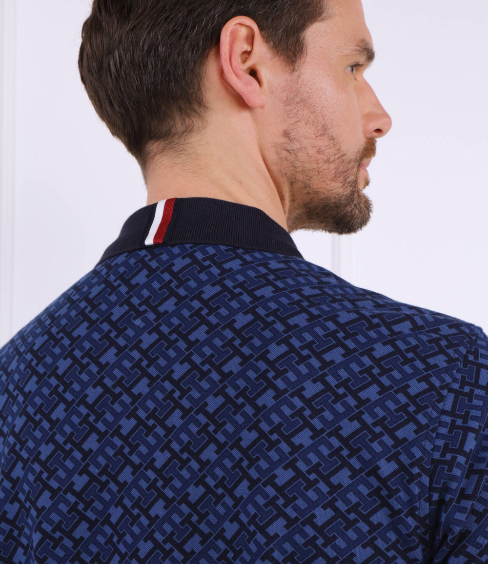 Поло Tommy Hilfiger - темно-синий(MW0MW30806)