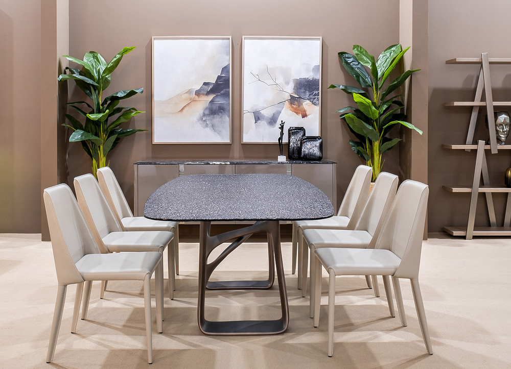 Стул 47х55х85см Garda Decor бежевая экокожа