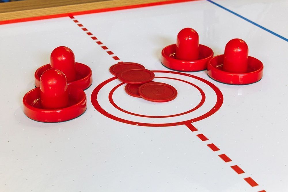 Игровой стол - трансформер (бильярд, аэрохоккей, настольный теннис) "Twister" (дуб)_D