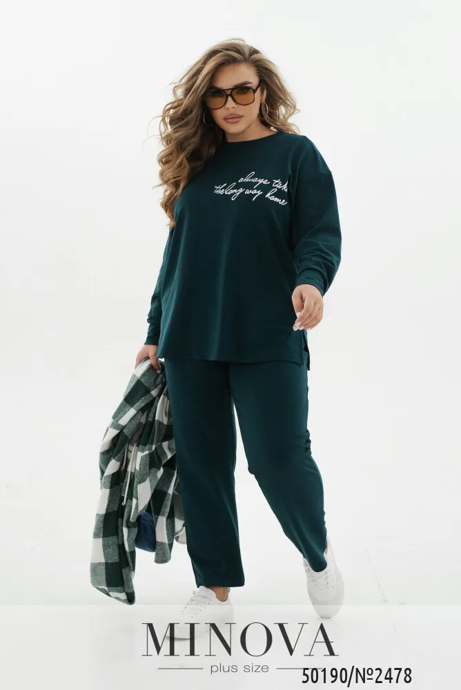 Костюм 2478-зеленый Minova
