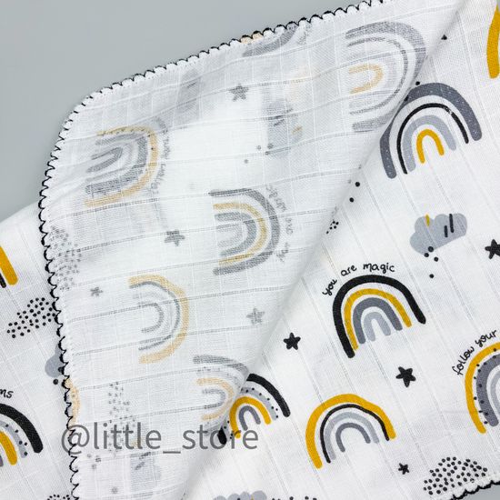 Пеленка муслиновая "Радуга"