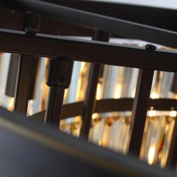 Citilux Мартин CL332142 Люстра хрустальная подвесная Шампань