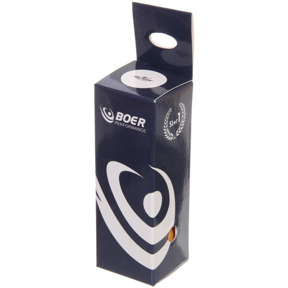 Шарики для настольного тенниса Boer A03, 40 мм, 3 шт. (коробка)