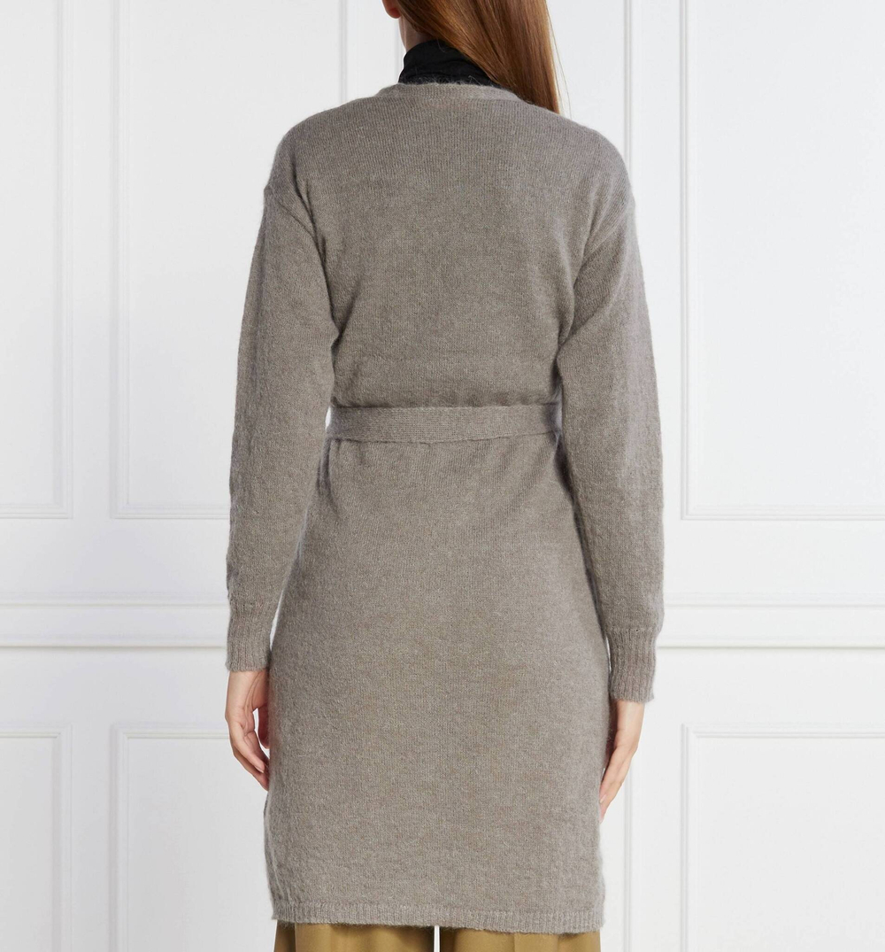 Хлопковый кардиган Max Mara Leisure - серый(334605366)