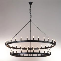 Citilux Смитсон CL470254 Люстра замковая подвесная Чёрная