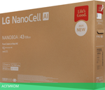Телевизор LED LG 43" 43NANO80A6B.ARUG