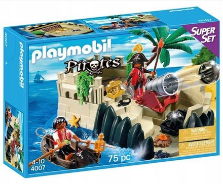 Конструктор Playmobil Pirates Пиратский остров 4007