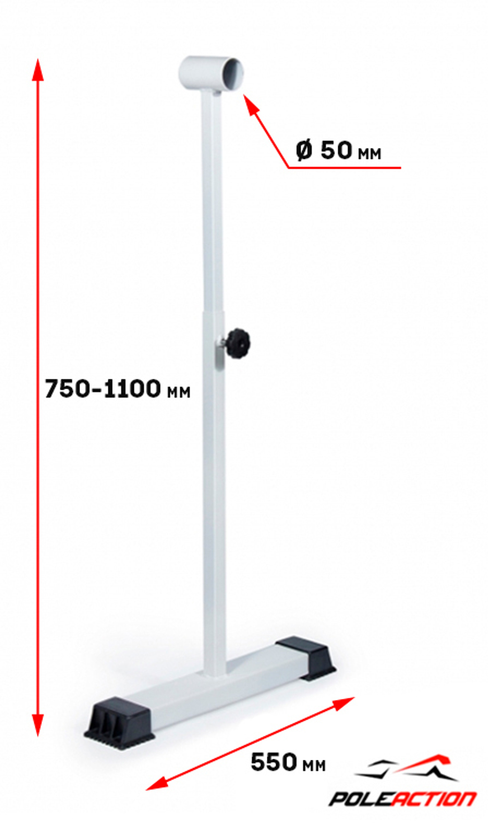 Стойки мобильного (переносного) хореографического станка v2.0 (пара)