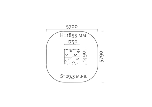 Песочный столик с навесом 0102001