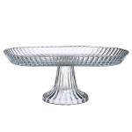 БЛЮДО НА НОЖКЕ ОВАЛЬНОЕ 28*14*12 СМ