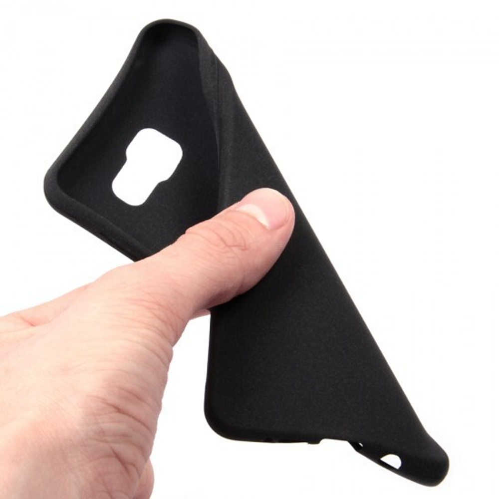 Панель матовая однотонная для Samsung Galaxy A9 (2016), 008972 Черный