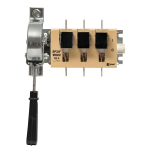 Выключатель-разъединитель ВР32У-31A31240-R 100А, 1 направ, с д/г камерами, с передней смещённой рукояткой EKF MAXima