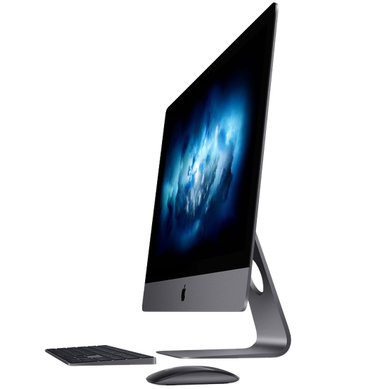 Apple iMac Pro 27-inch 5K Late 2017 Space Gray (серый космос) Intel Core Xeon W 18-Core 2.3 ГГц, Turbo Boost 4,3 ГГц, SSD 4000 ГБ, 128 GB, Radeon Pro Vega 64 16GB.