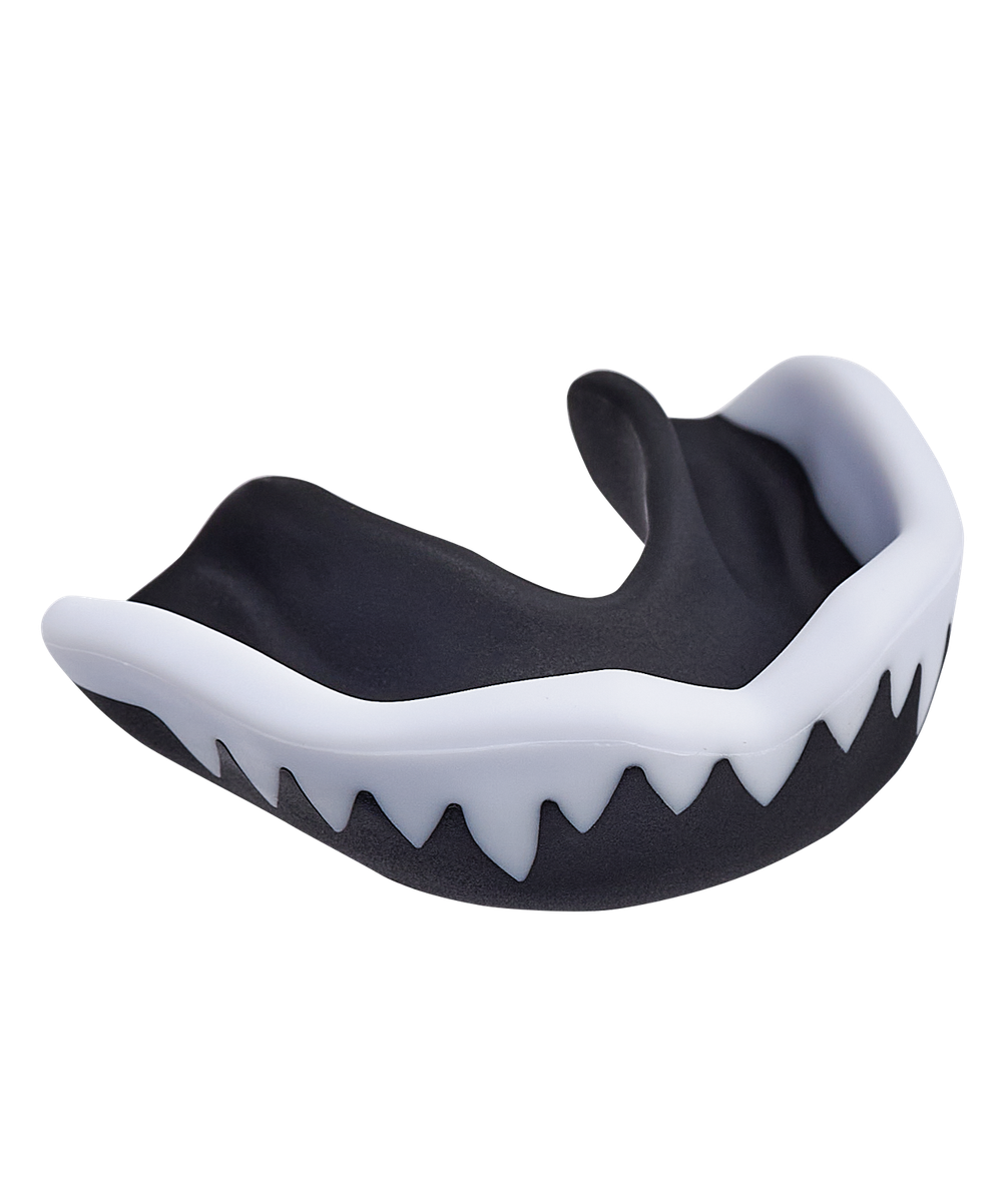 Капа 1-челюстная JAGUAR, ЭВА, черный/белый, взрослый