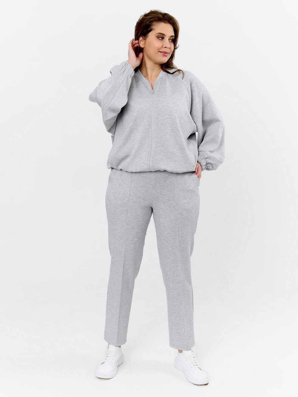 Бомбер Нео-1 Виотекс СЕРЫЙ МЕЛАНЖ