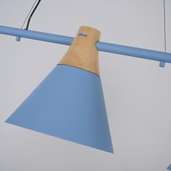 Реечный подвесной светильник NEXT Blue