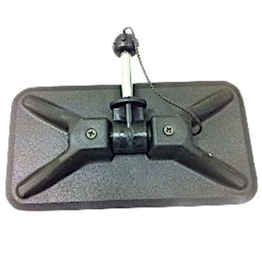 Уключина в сборе черная Оцинковка к лодке Лидер, Компакт, Тайга 3-5-181 / 2057002