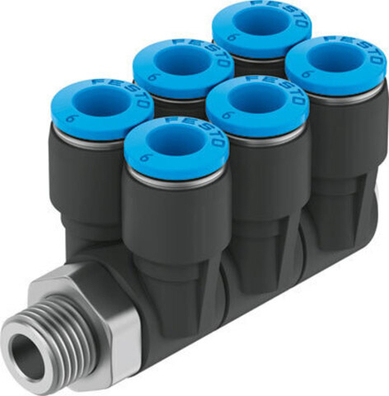 QSLV6-1/4-10 Коллектор разводной многосекционный