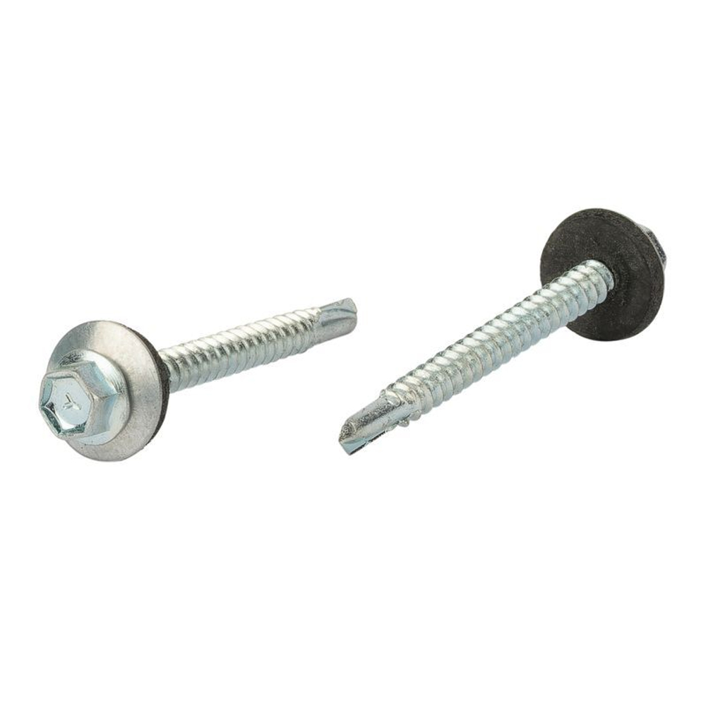 Саморез кровельный 5,5х51 мм оцинкованный 150 шт Yoko