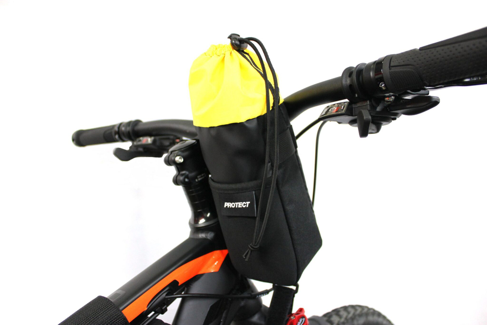 Велосумка Freedbag на руль PROTECT Bikepacking, р-р 28х19х7см, черный, правая/левая