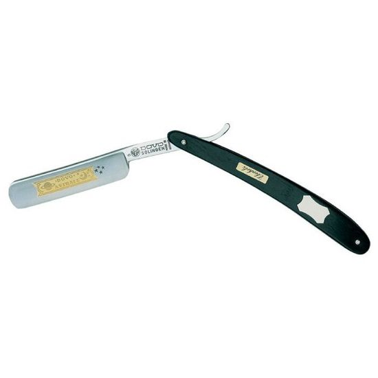 Бритва опасная Dovo, ручка - эбеновое дерево, 5/8",1/2