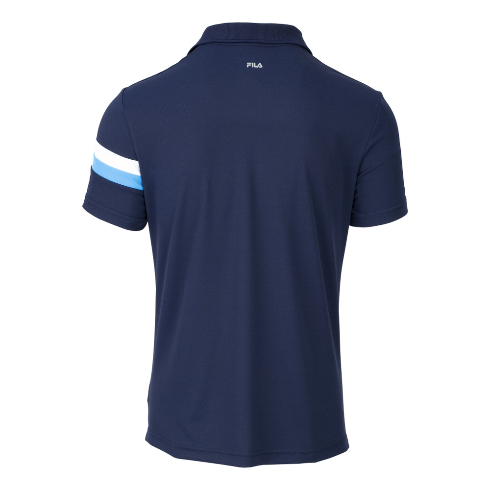 Мужское теннисное поло Fila Louie Polo Men - Dark Blue