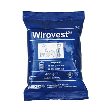 Паковочная масса Wirovest для бюгелей, (400г). 1шт. BEGO