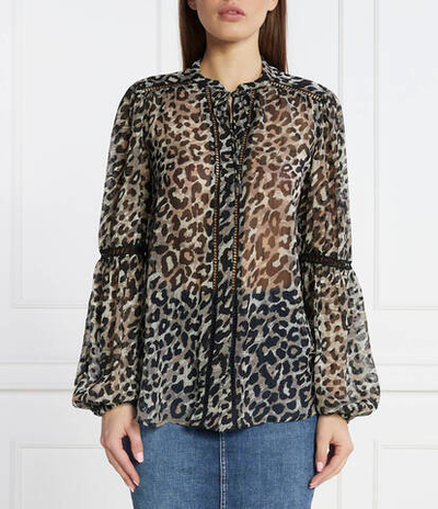 Блузка GUESS - черный(W3RH56 WDW52)