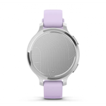 Умные часы Garmin Lily 2 Active серебряного цвета с фиолетовым ремешком