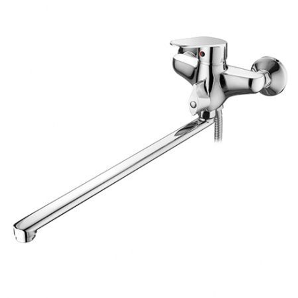 СМЕСИТЕЛЬ ДЛЯ ВАННЫ С ДЛИННЫМ ИЗЛИВОМ CASELA 70CL 52270 ХРОМ