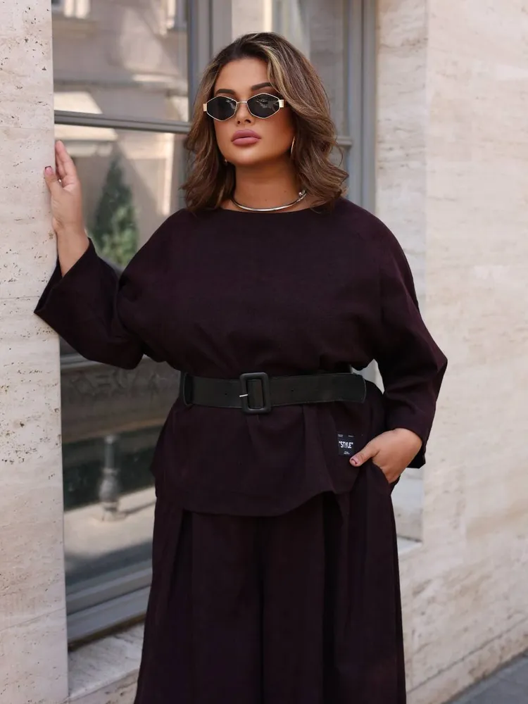 Костюм с кюлотами УК-0317-2 Фабрика Моды