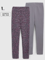 Комплект леггинсы для девочки, 2шт