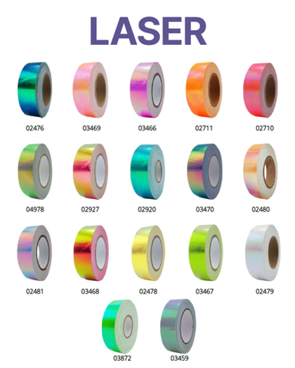 Обмотка для обруча и булав Pastorelli LASER YELLOW PINK 02480 11м