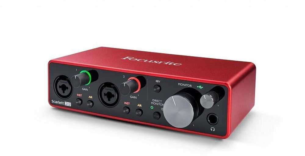 Звуковая карта Focusrite Scarlett 2i2 3rd Gen