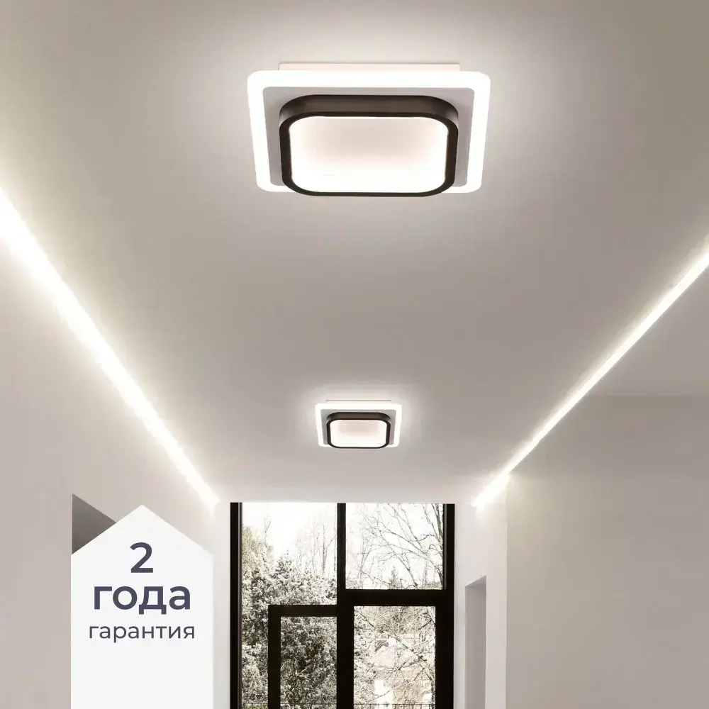 Люстра светодиодная Homsly, 40 Вт, с функцией смены цветовой температуры (3000К, 4000К, 6500К) ACL_015