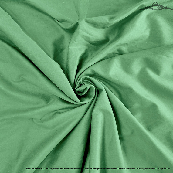 Сатин гладь. &quot;Трава&quot; | ш.220 см | 120 г/м² | хлопок-100%