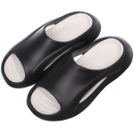 Шлепанцы мужские «PRIME», цвет черный, белая стелька, р-р 44-45