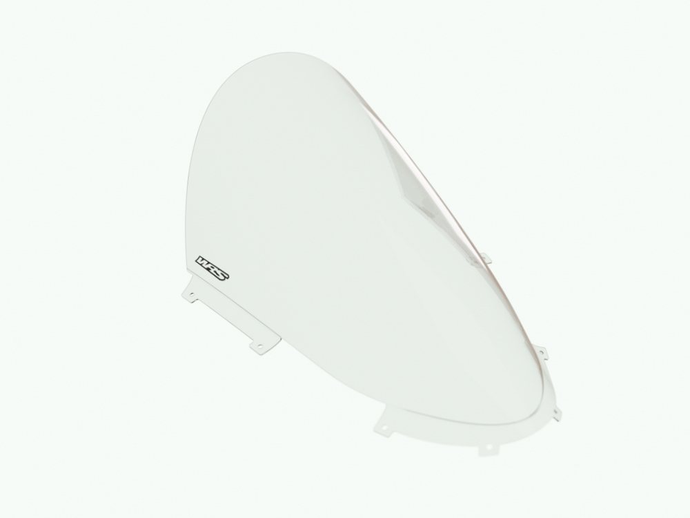 DU044T WRS CLEAR RACE HIGH WINDSCREEN +60MM (P V2 2025)