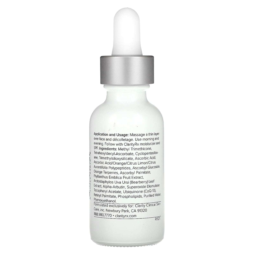 ClarityRx, C-Results, сыворотка с витамином С, 30 мл (1 жидк. унция)